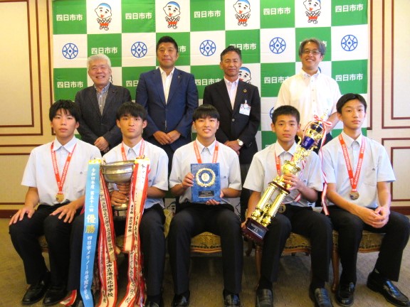 20240905 全国中学校体育大会優勝校（メリノール中学校）表敬訪問.JPG