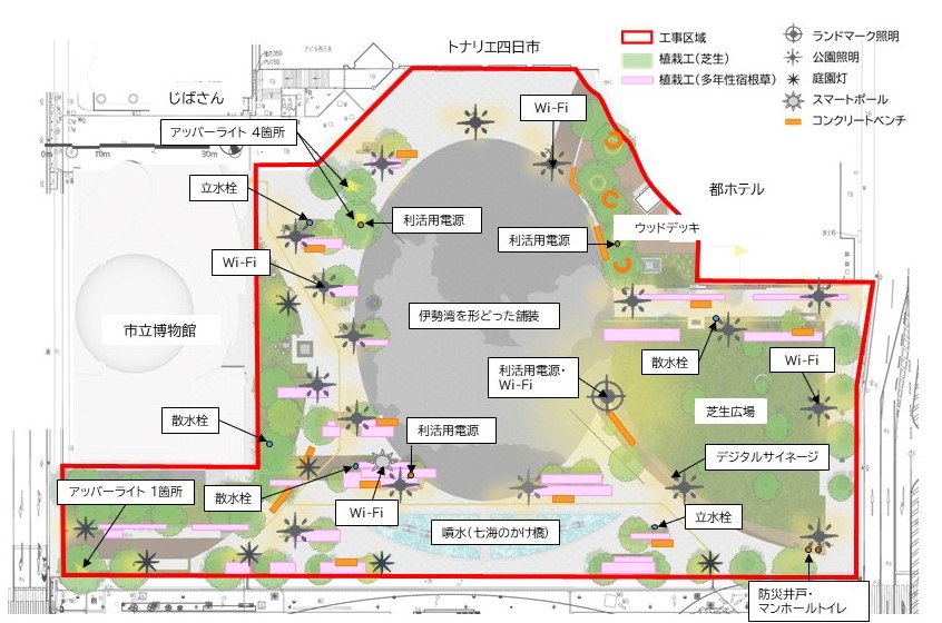 公園平面図