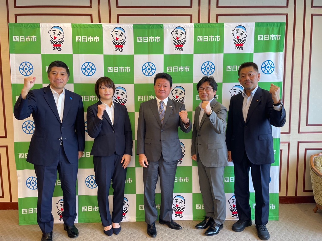 20260630　藤波朱理選手表敬訪問